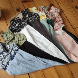 essui-mains des divers collection et couleurs du site et leurs serviettes